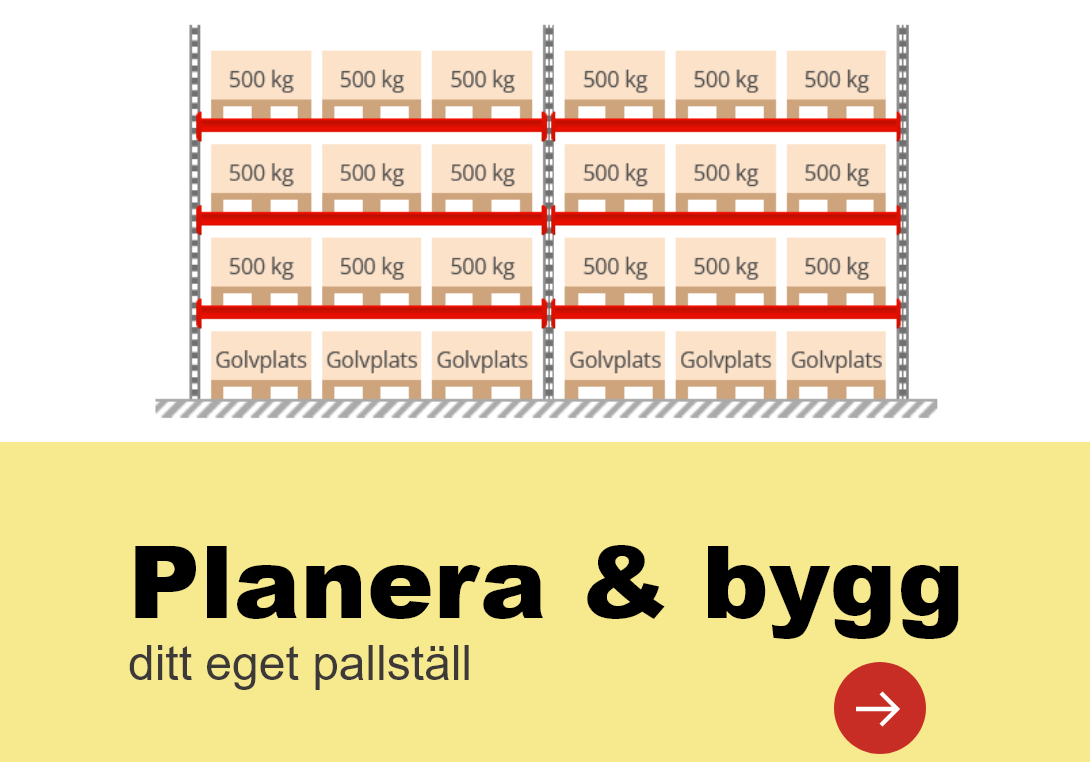 Banner pallställ-konfigurator